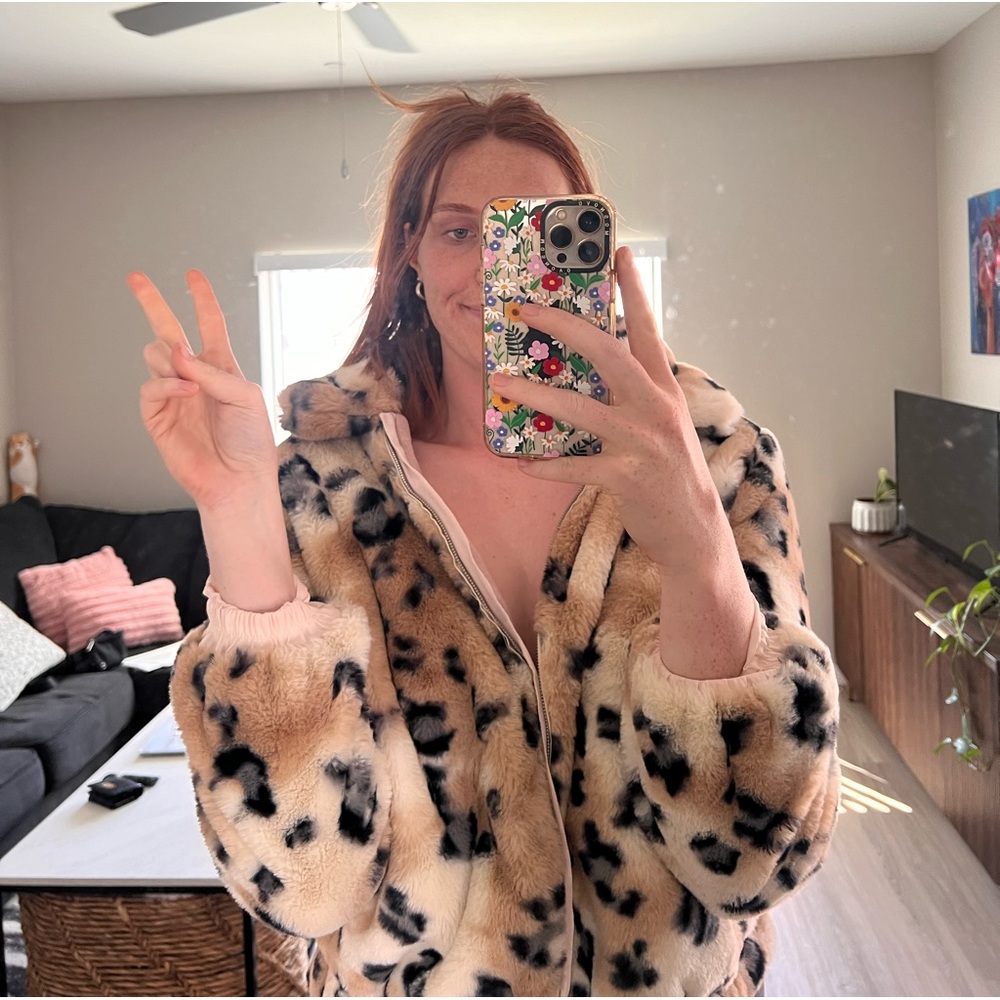 Leopard Fur Jacket - Picture 3 of 3
